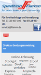 Mobile Screenshot of flamm.de